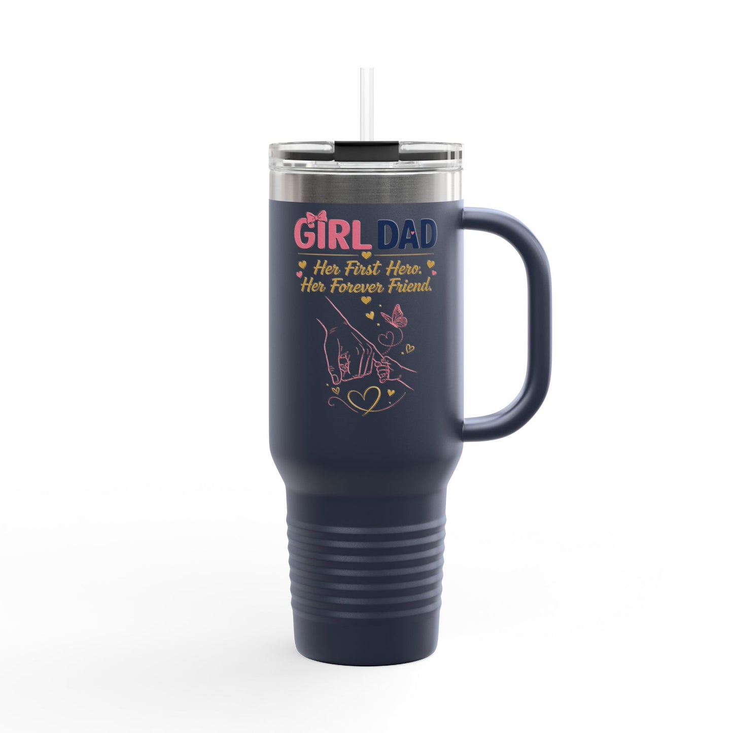 Girl Dad — 40oz Insulated Travel Mug