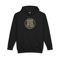 The Ultimate Dad Heavyweight Hoodie — The Man, The Myth, The Legend