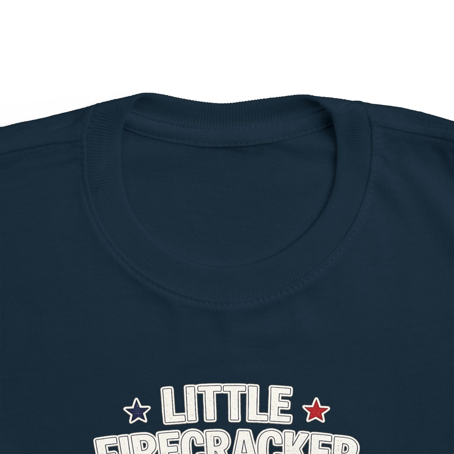 Little Firecracker Toddler Tee — Patriotic 4th of July Shirt