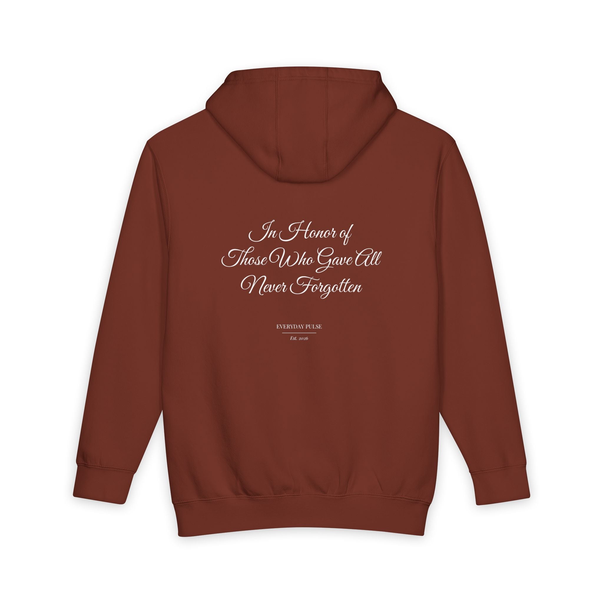 Fallen Hero Tribute Hoodie — Honor Guard Edition