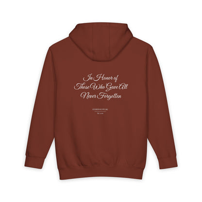 Fallen Hero Tribute Hoodie — Honor Guard Edition