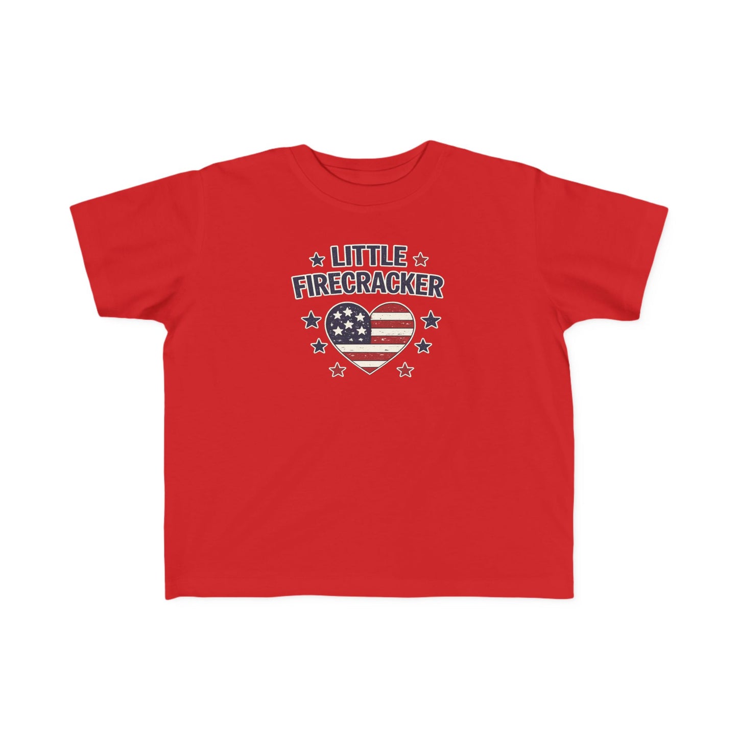 Little Firecracker Toddler Tee — Patriotic 4th of July Shirt