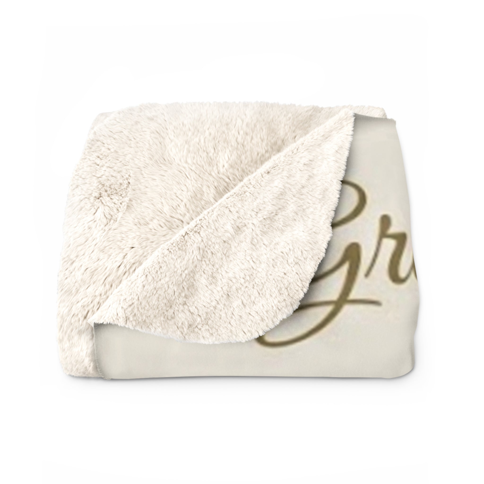 Grandma's Garden™ — Personalized Name Sherpa Blanket