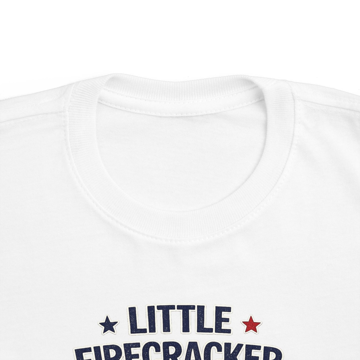 Little Firecracker Toddler Tee — Patriotic 4th of July Shirt