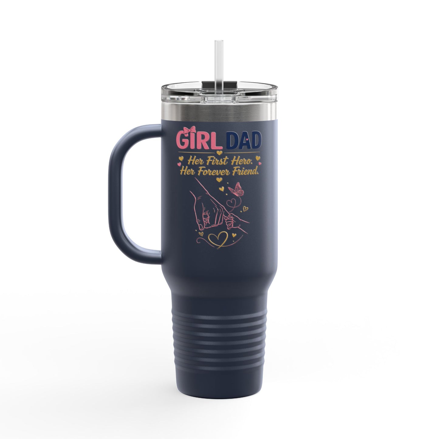 Girl Dad — 40oz Insulated Travel Mug