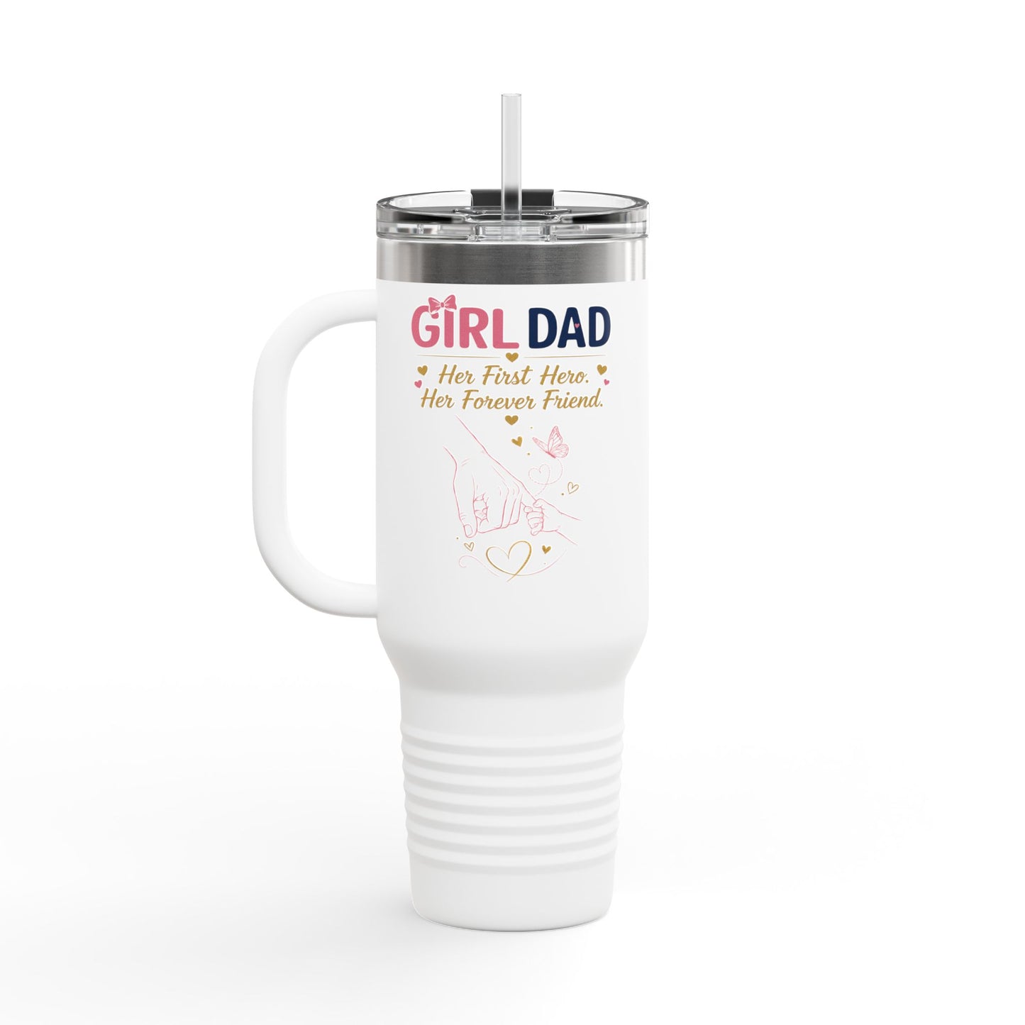 Girl Dad — 40oz Insulated Travel Mug