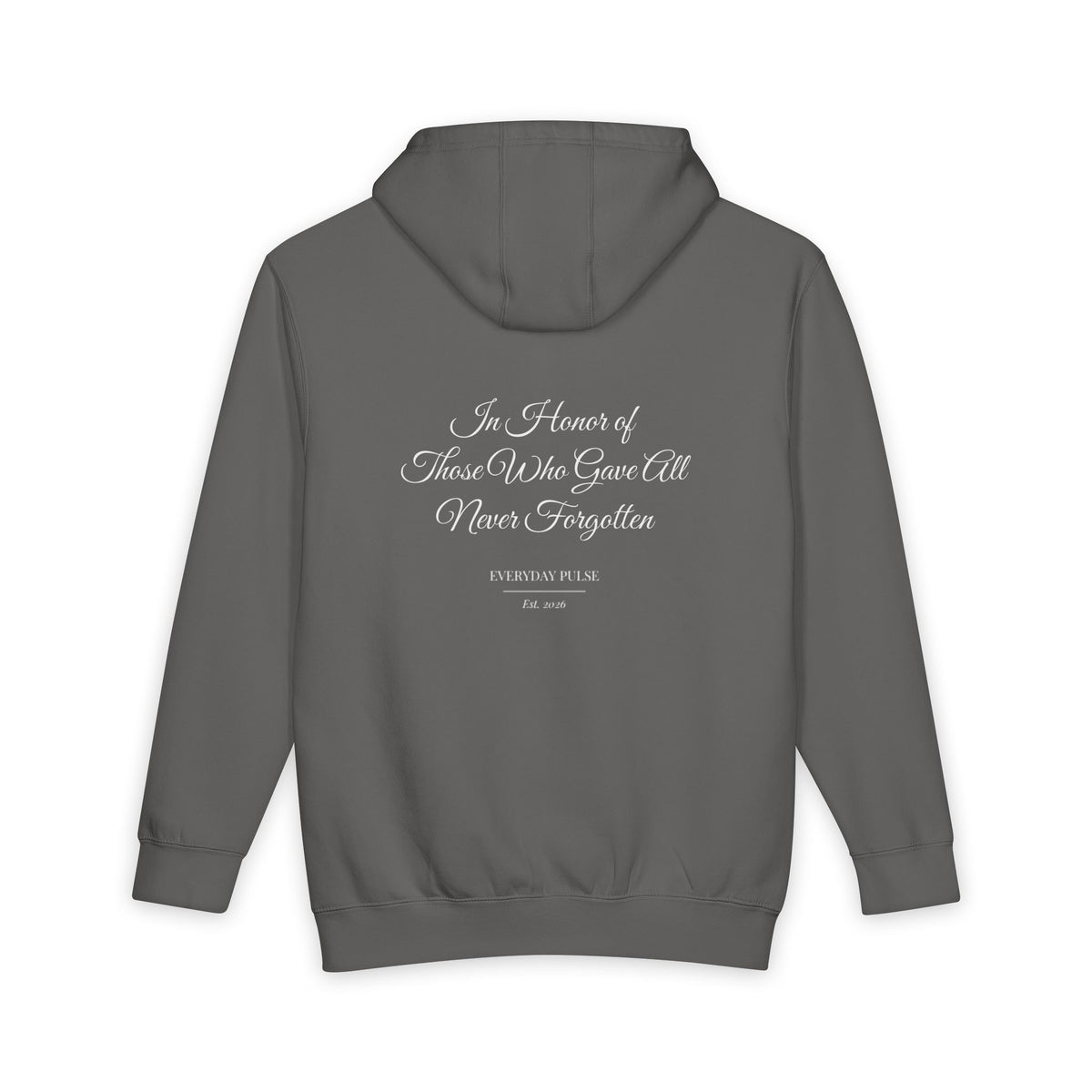 Fallen Hero Tribute Hoodie — Honor Guard Edition