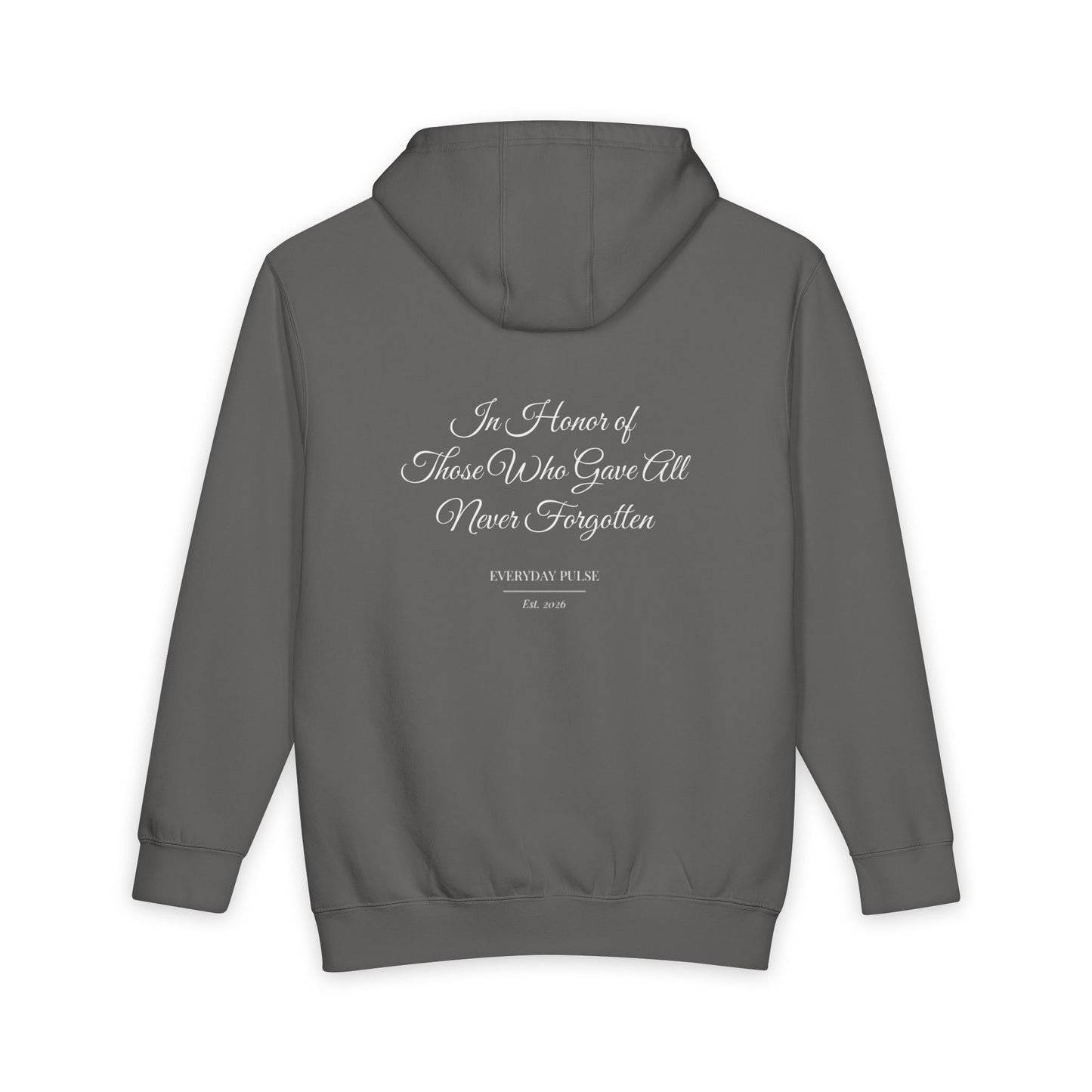 Fallen Hero Tribute Hoodie — Honor Guard Edition