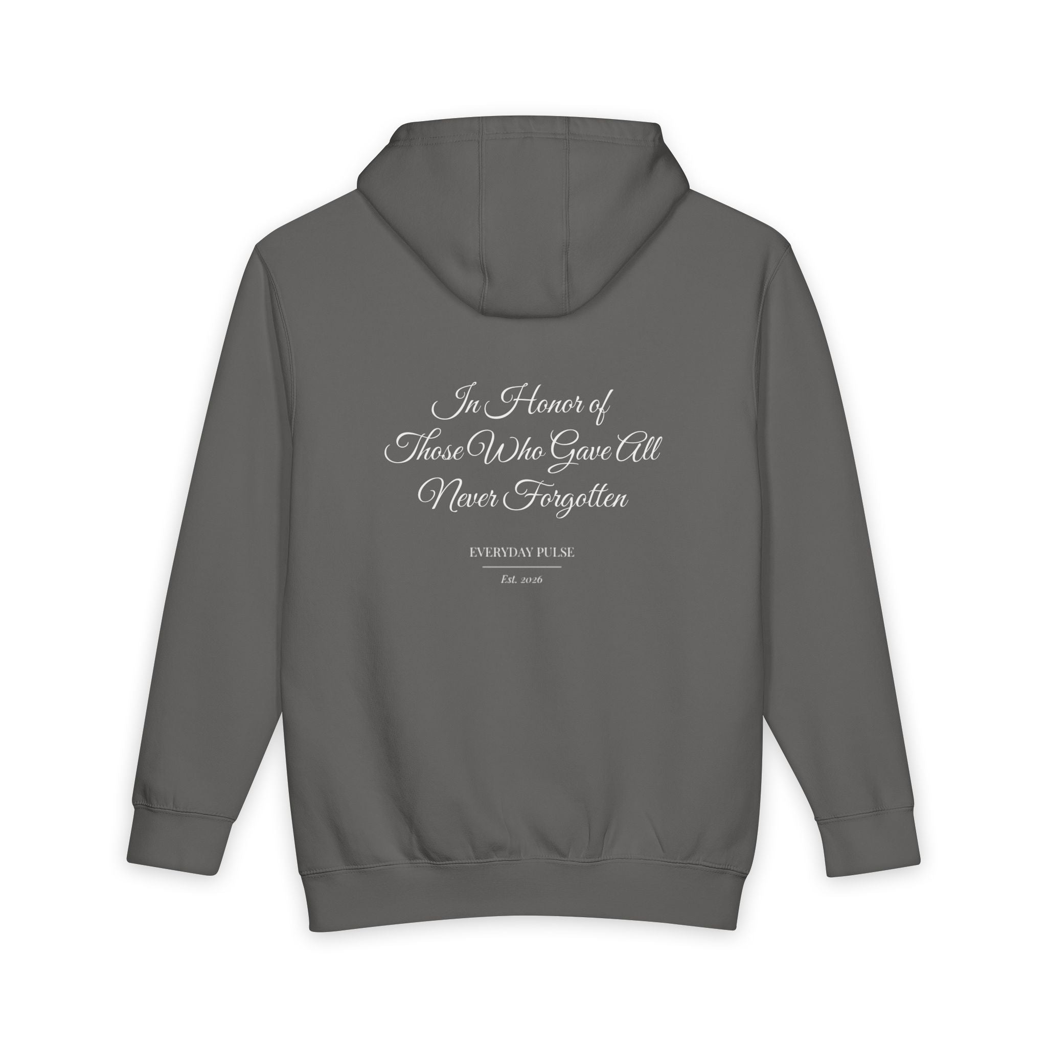 Fallen Hero Tribute Hoodie — Honor Guard Edition