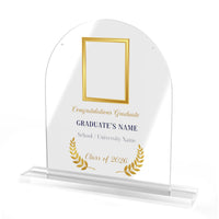 Personalized Graduation Acrylic Plaque — Class of 2026