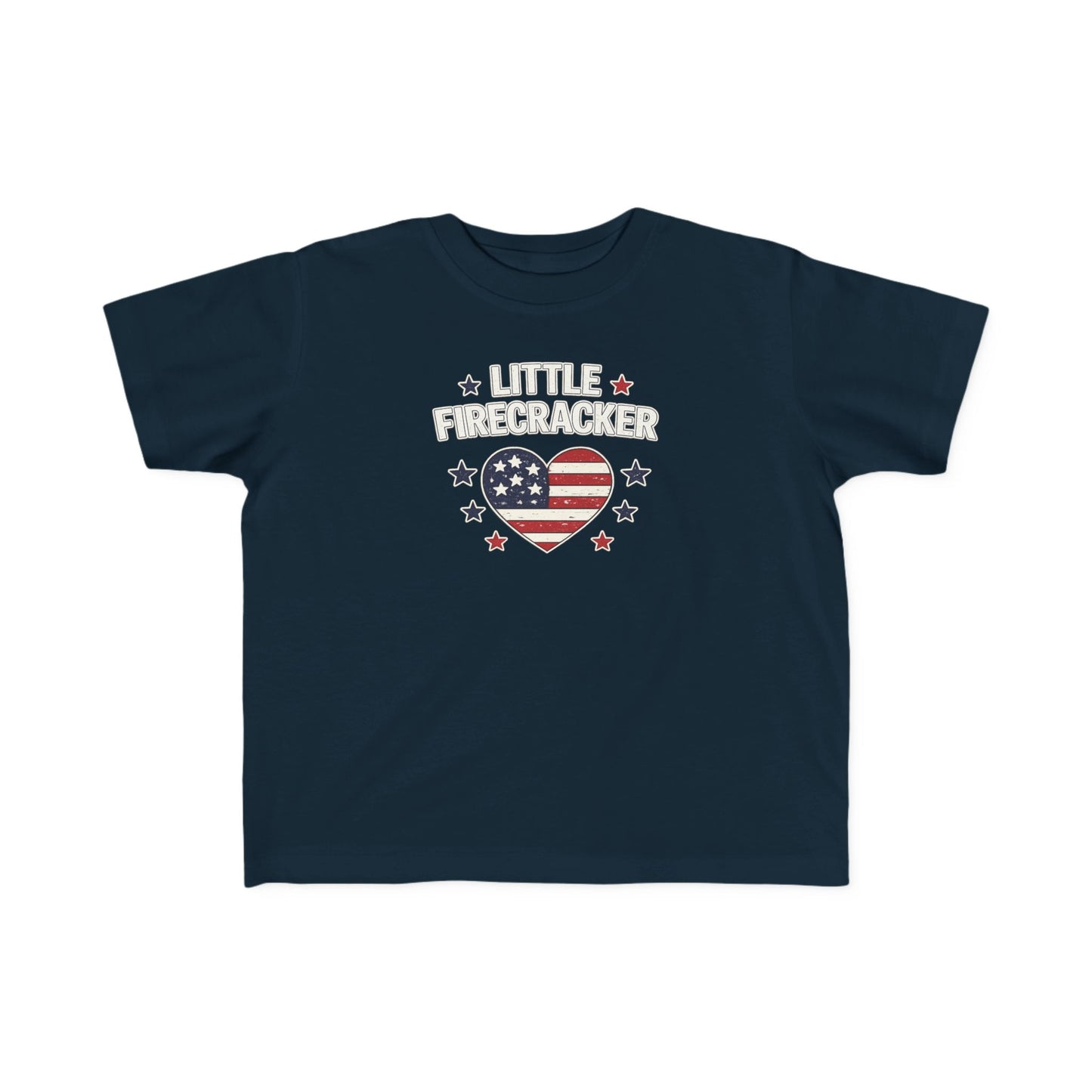 Little Firecracker Toddler Tee — Patriotic 4th of July Shirt