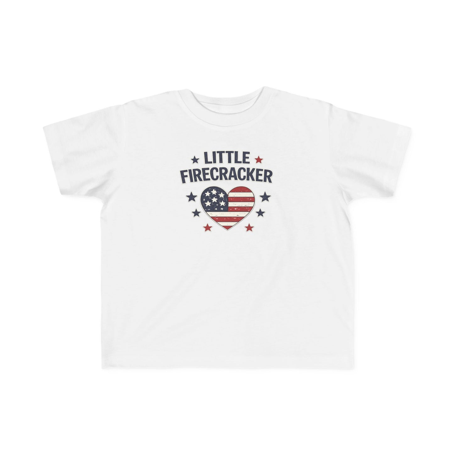 Little Firecracker Toddler Tee — Patriotic 4th of July Shirt