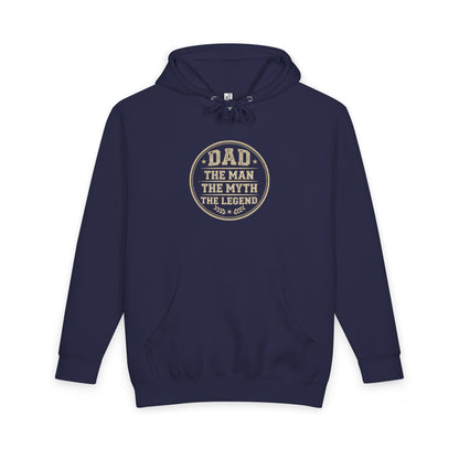The Ultimate Dad Heavyweight Hoodie — The Man, The Myth, The Legend