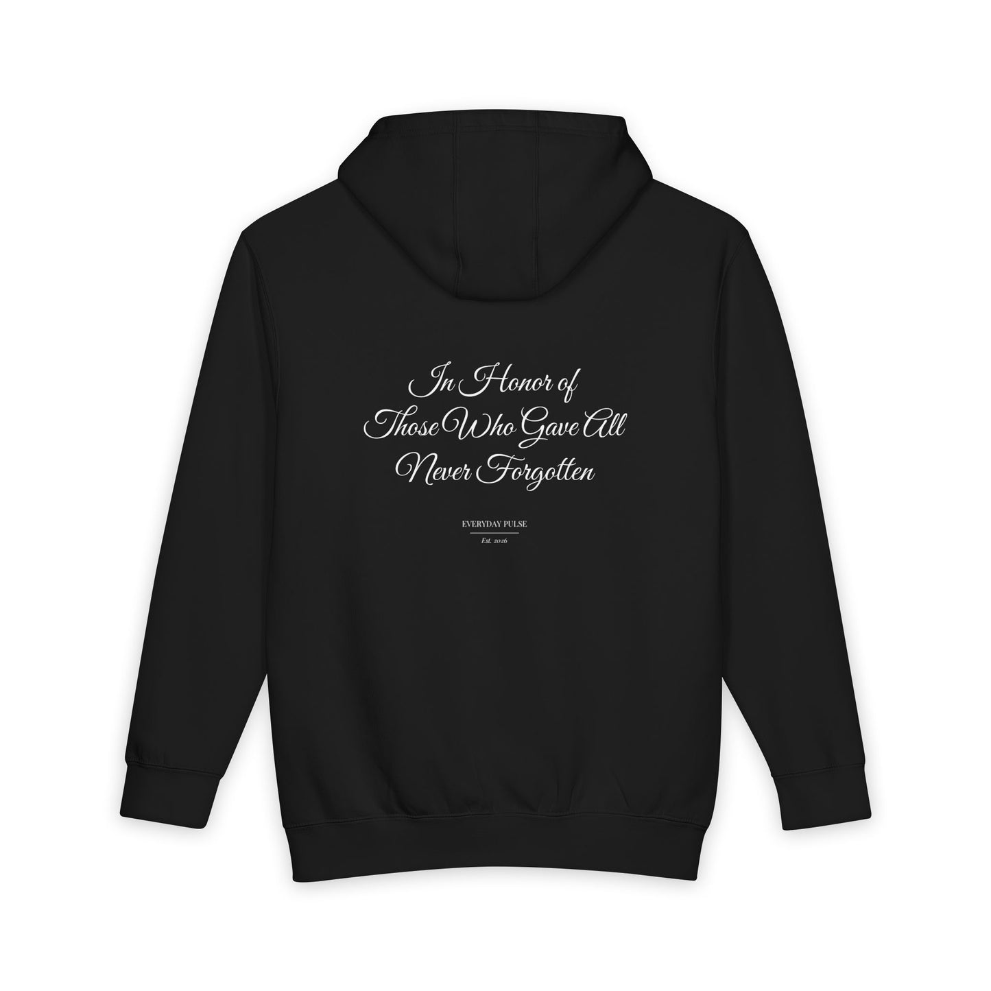 Fallen Hero Tribute Hoodie — Honor Guard Edition