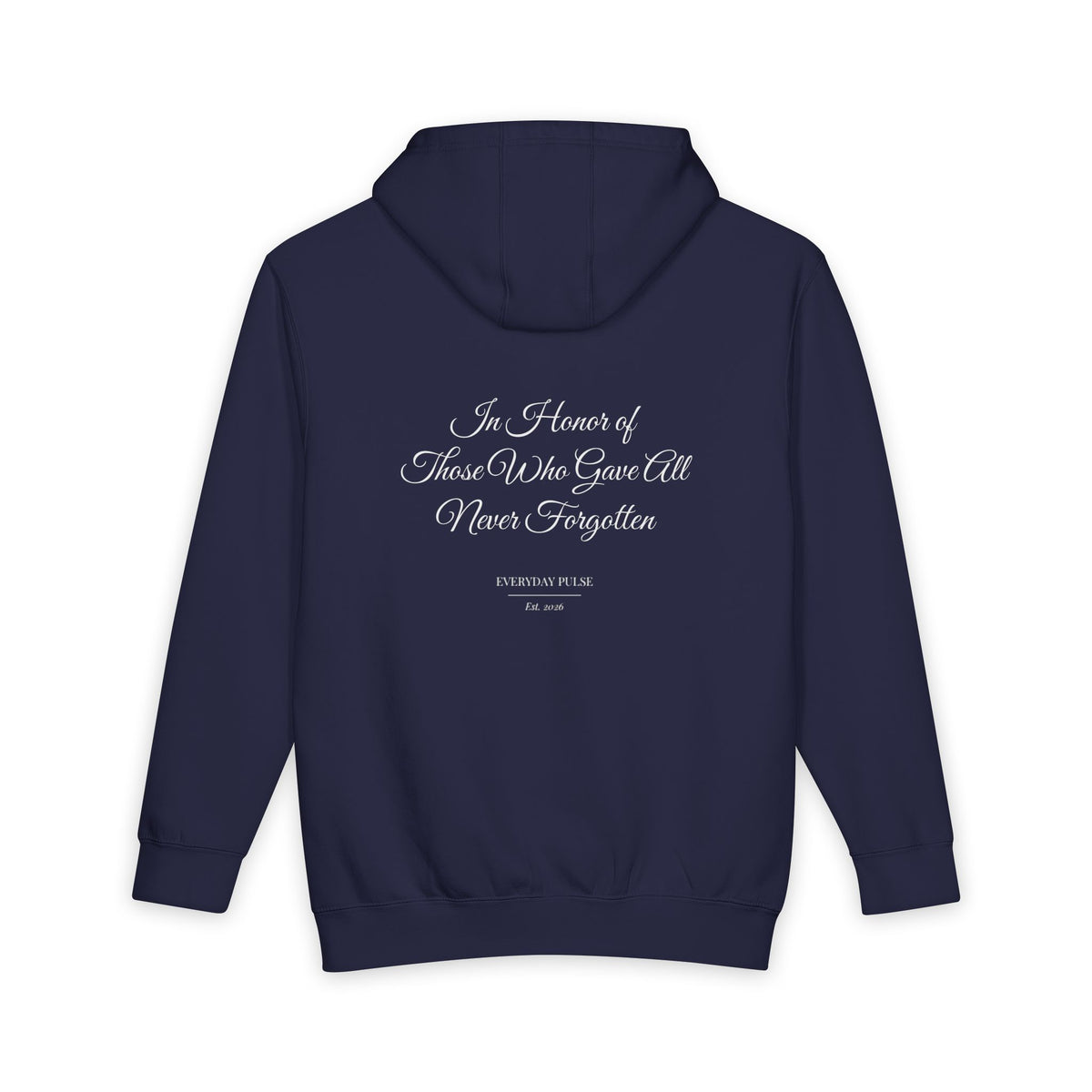 Fallen Hero Tribute Hoodie — Honor Guard Edition