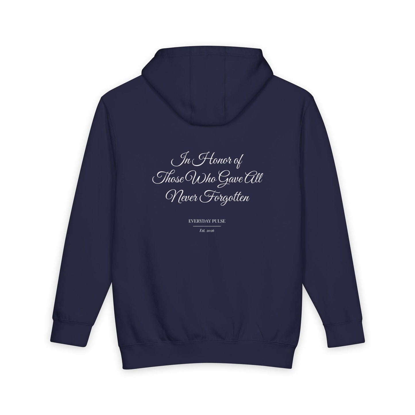 Fallen Hero Tribute Hoodie — Honor Guard Edition