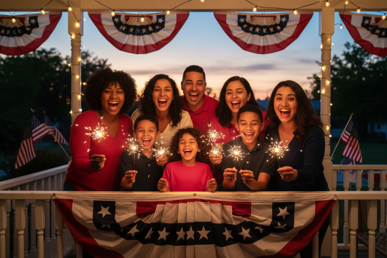 4th of July — All Faces Centered