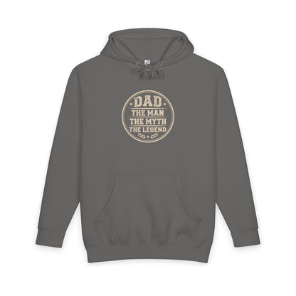 The Ultimate Dad Heavyweight Hoodie — The Man, The Myth, The Legend