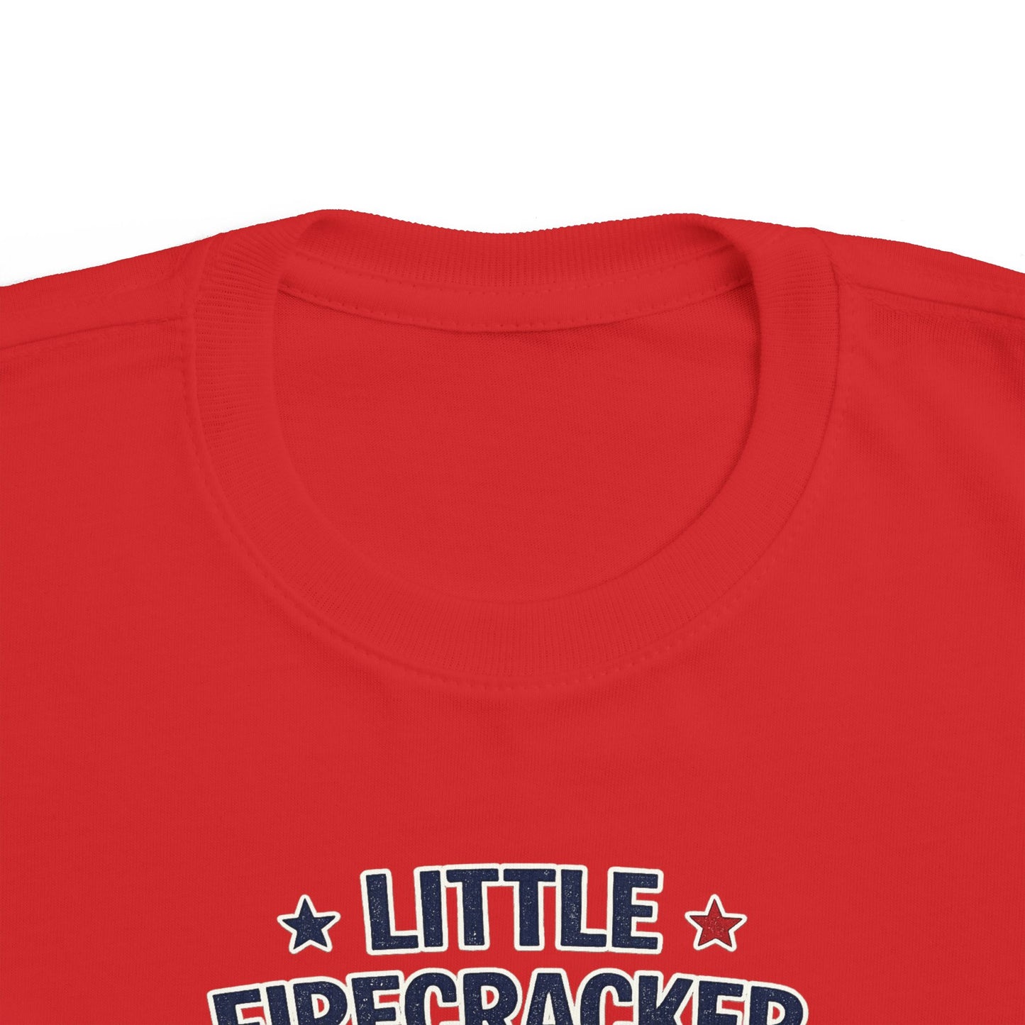 Little Firecracker Toddler Tee — Patriotic 4th of July Shirt