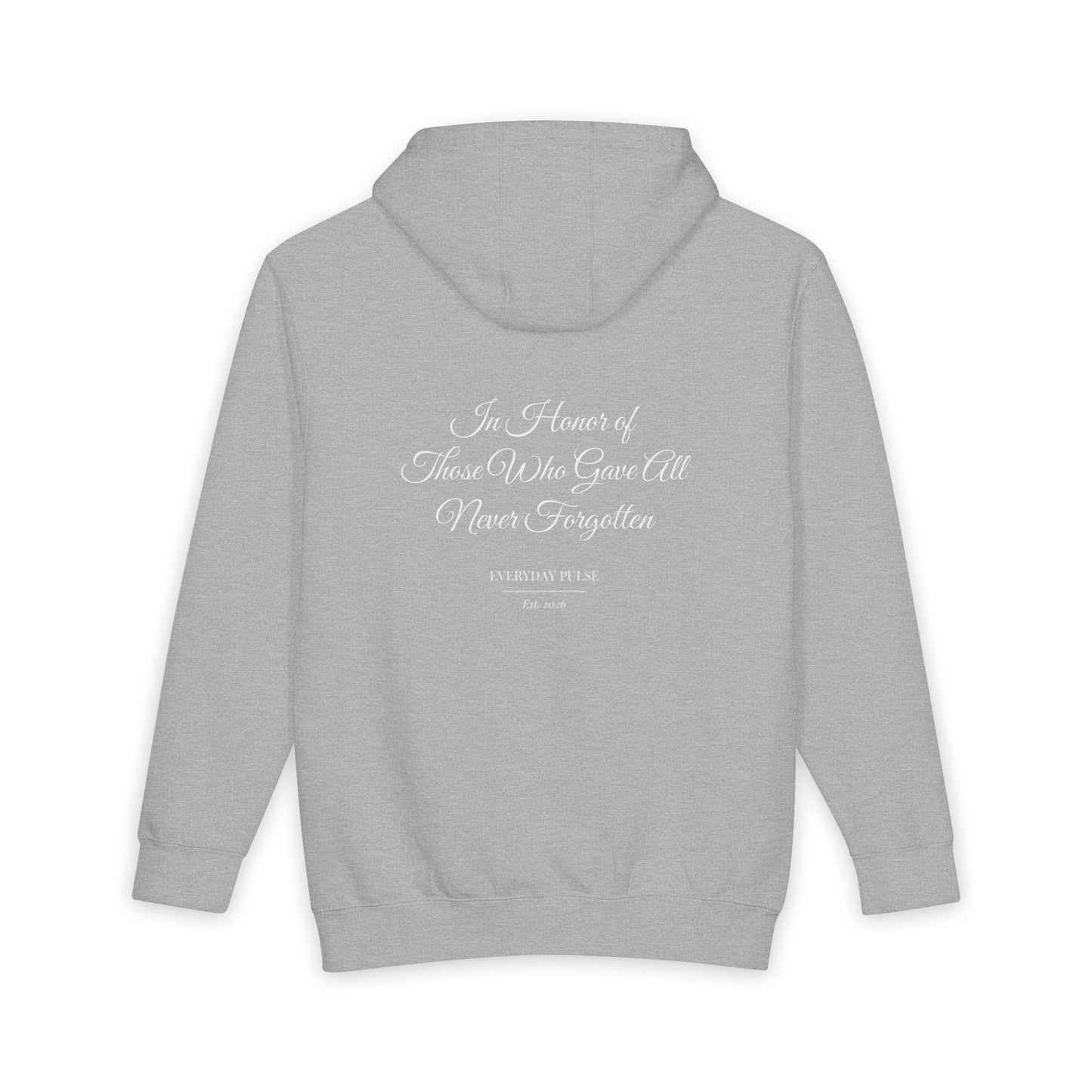 Fallen Hero Tribute Hoodie — Honor Guard Edition