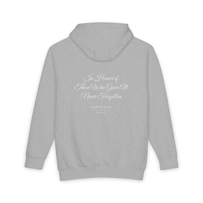 Fallen Hero Tribute Hoodie — Honor Guard Edition