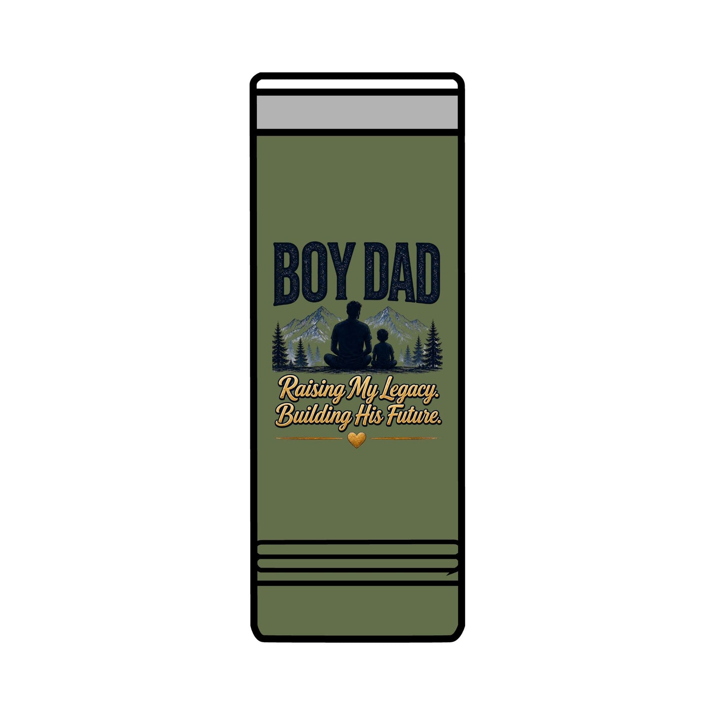 Boy Dad — 20oz Skinny Insulated Travel Mug