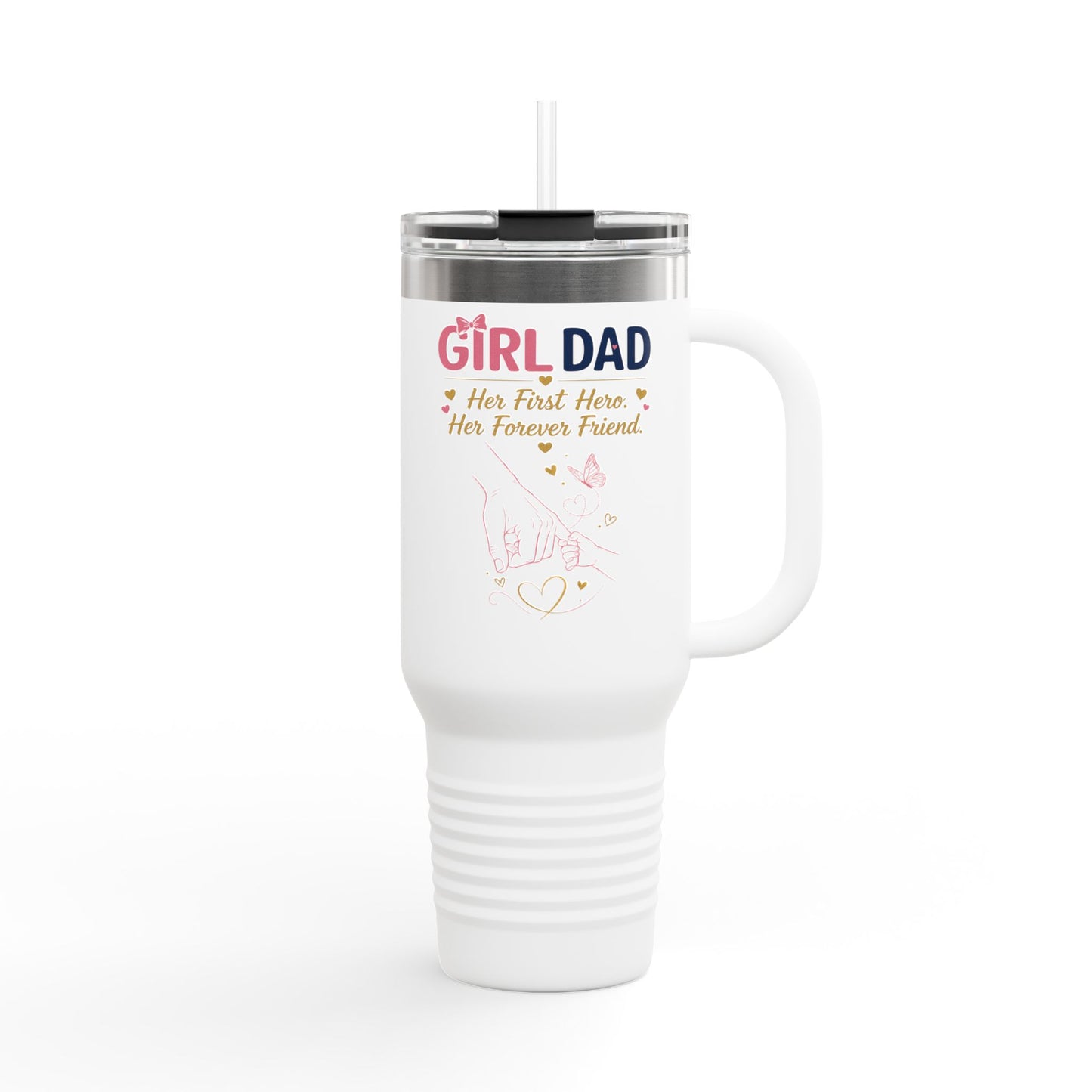 Girl Dad — 40oz Insulated Travel Mug